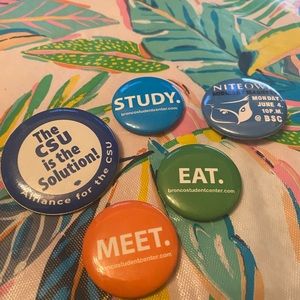 Pins, Bundle Bronco CPP CSU School Pride